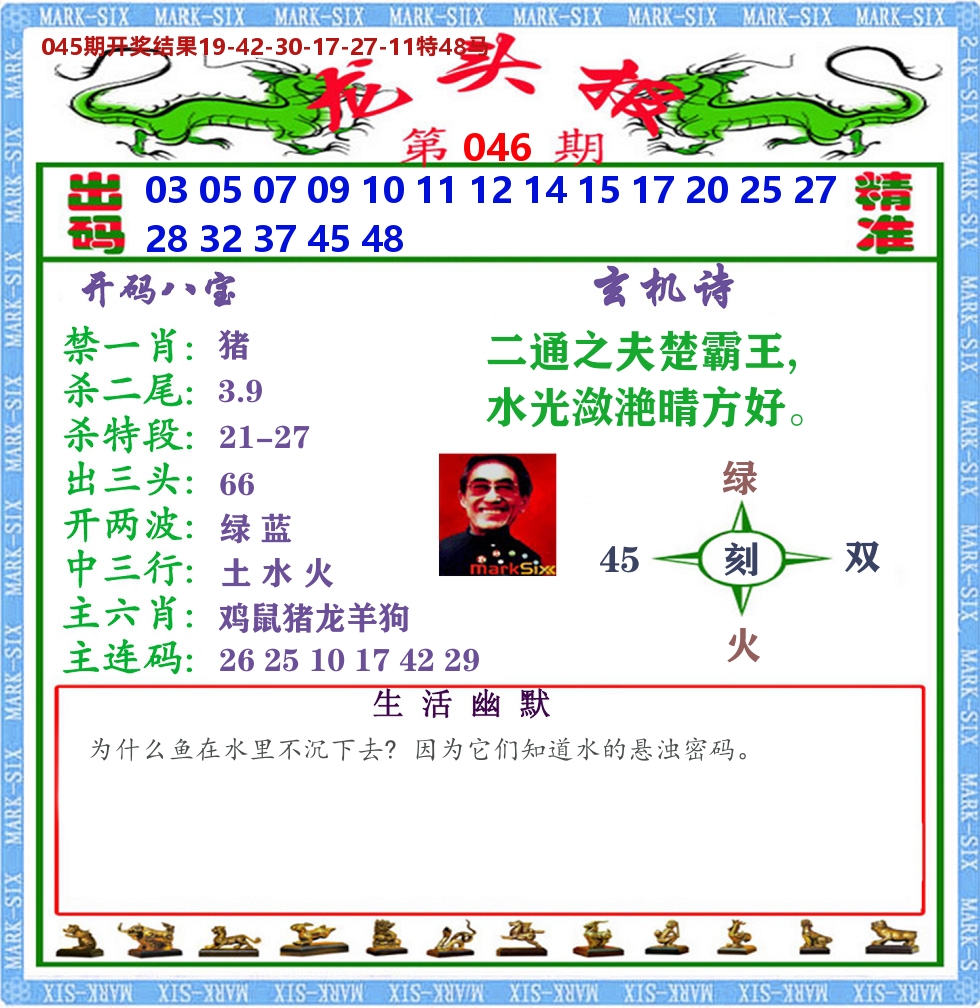澳门龙头报 第46期