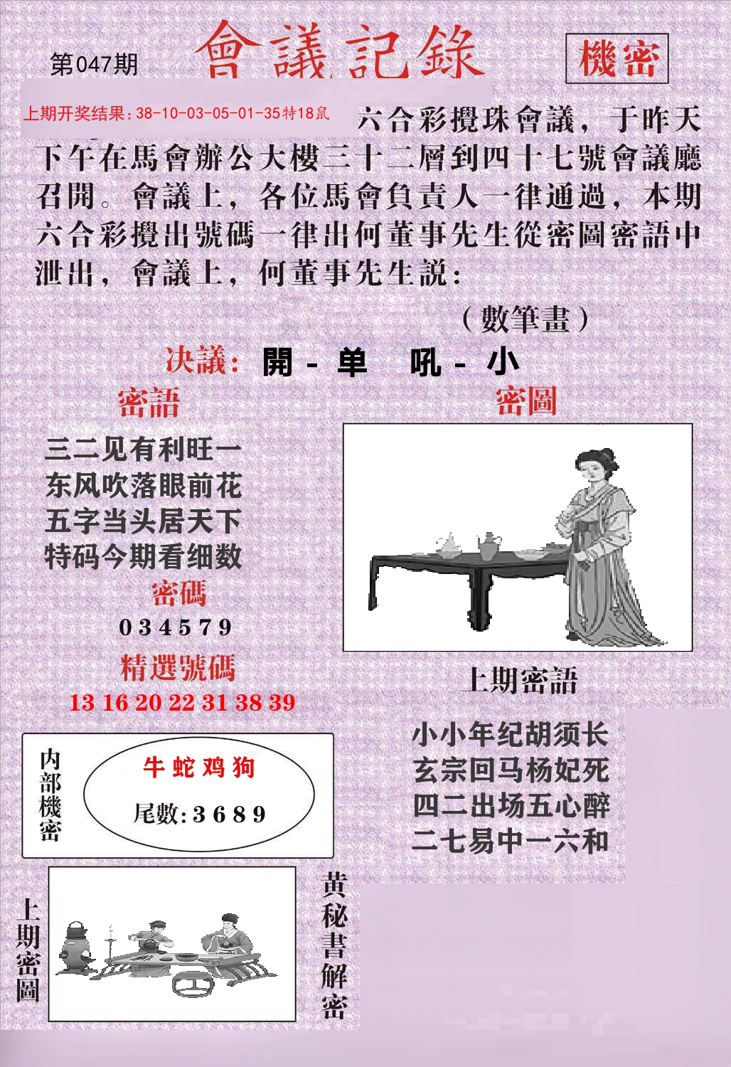 会议记录 第47期