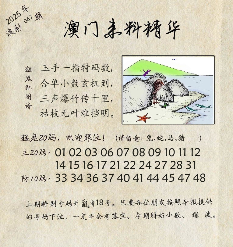 精华来料 第47期