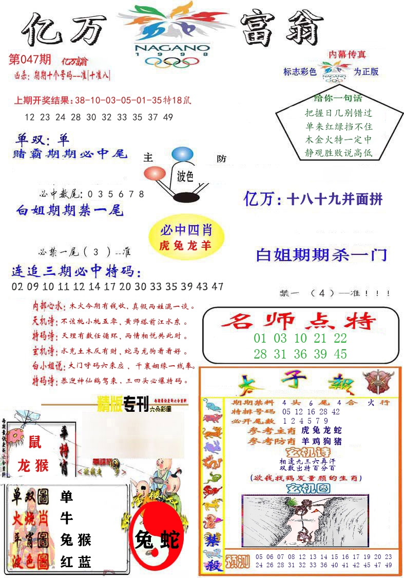 亿万富翁 第47期