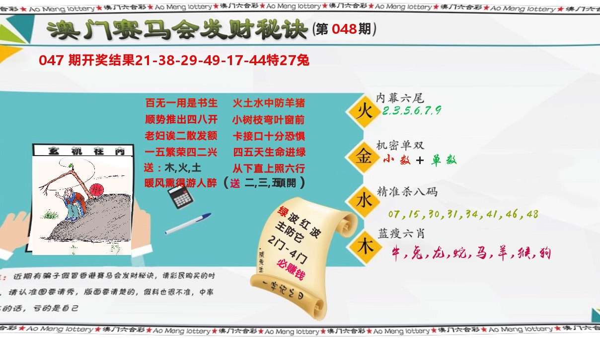 发财秘诀 第48期