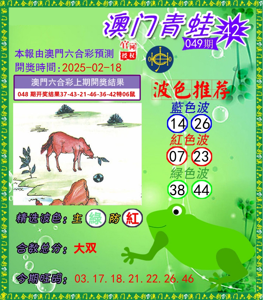 青蛙系列42 第49期
