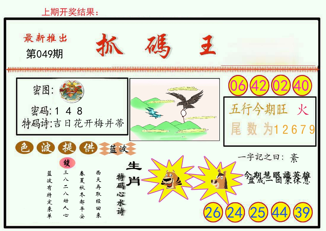 最新抓码王 第49期