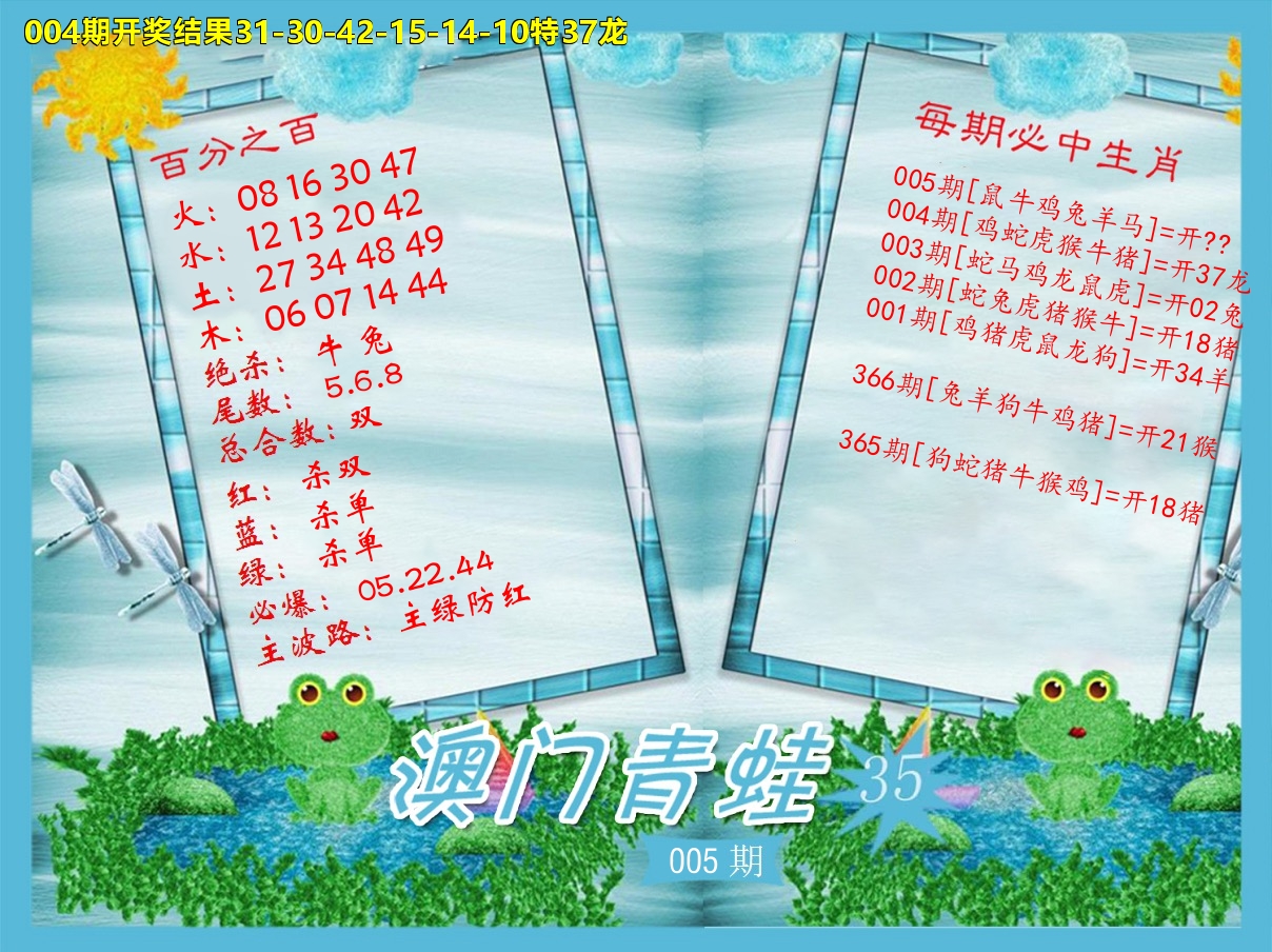 青蛙系列35 第5期