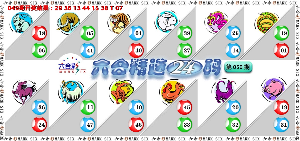 六合精选24码 第50期