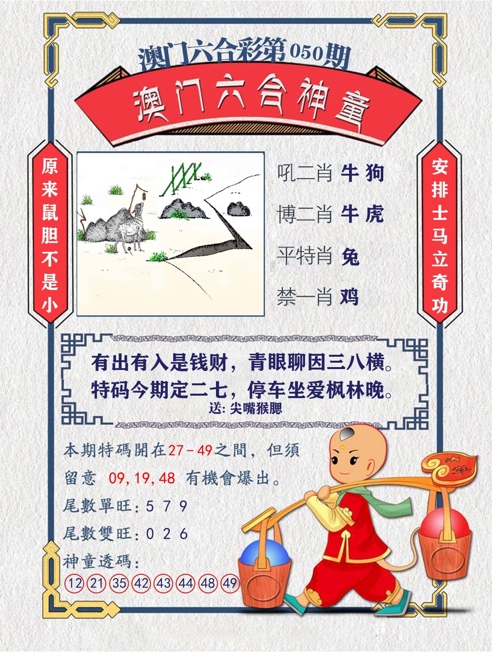 六合神童 第50期