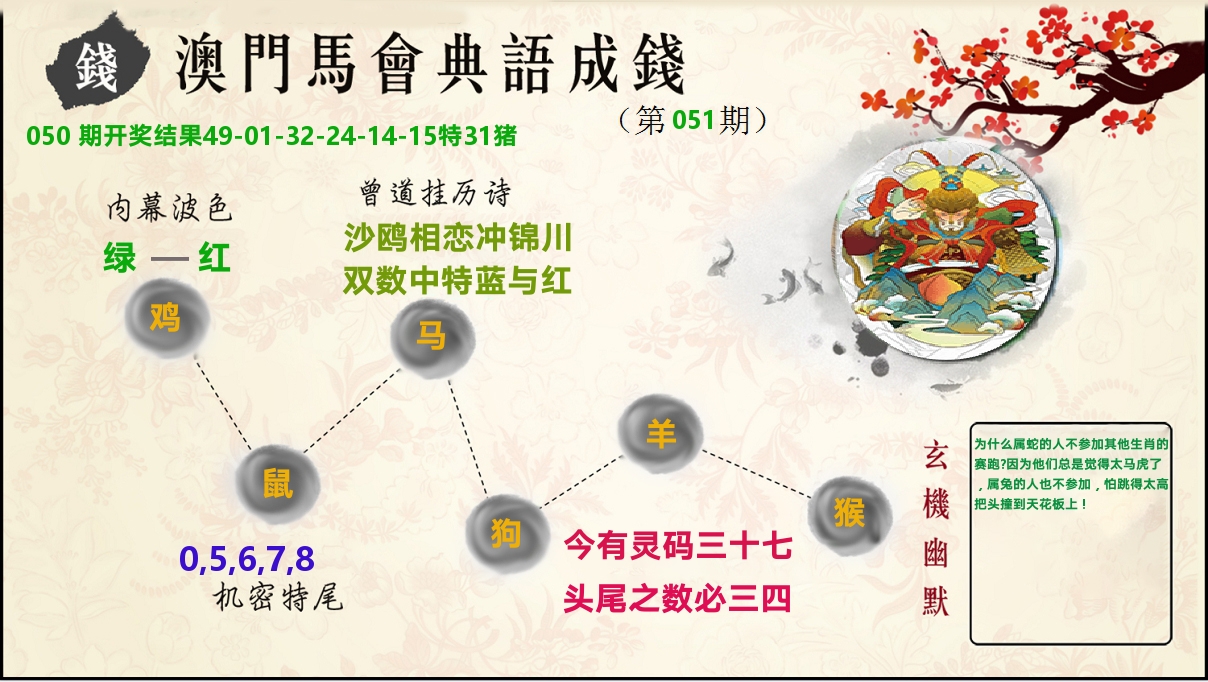 典语成钱 第51期