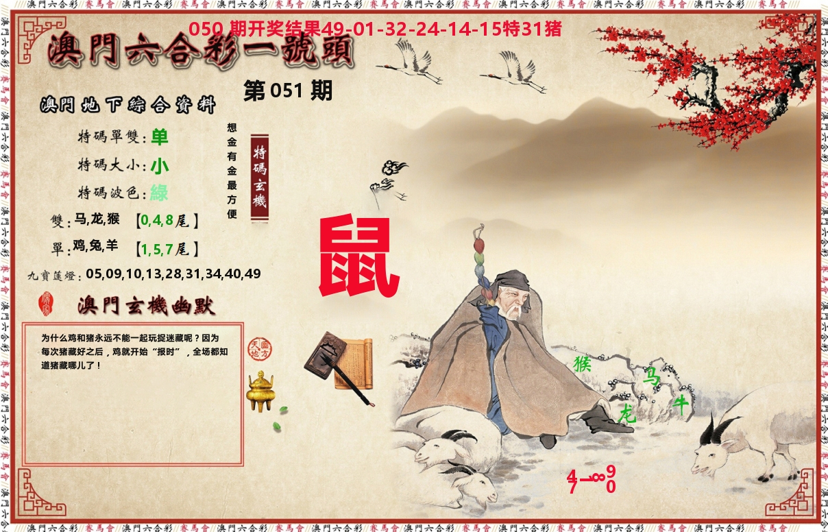 一号头 第51期