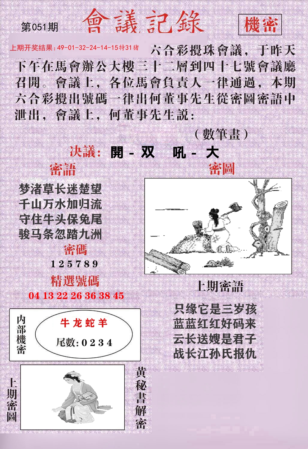 会议记录 第51期