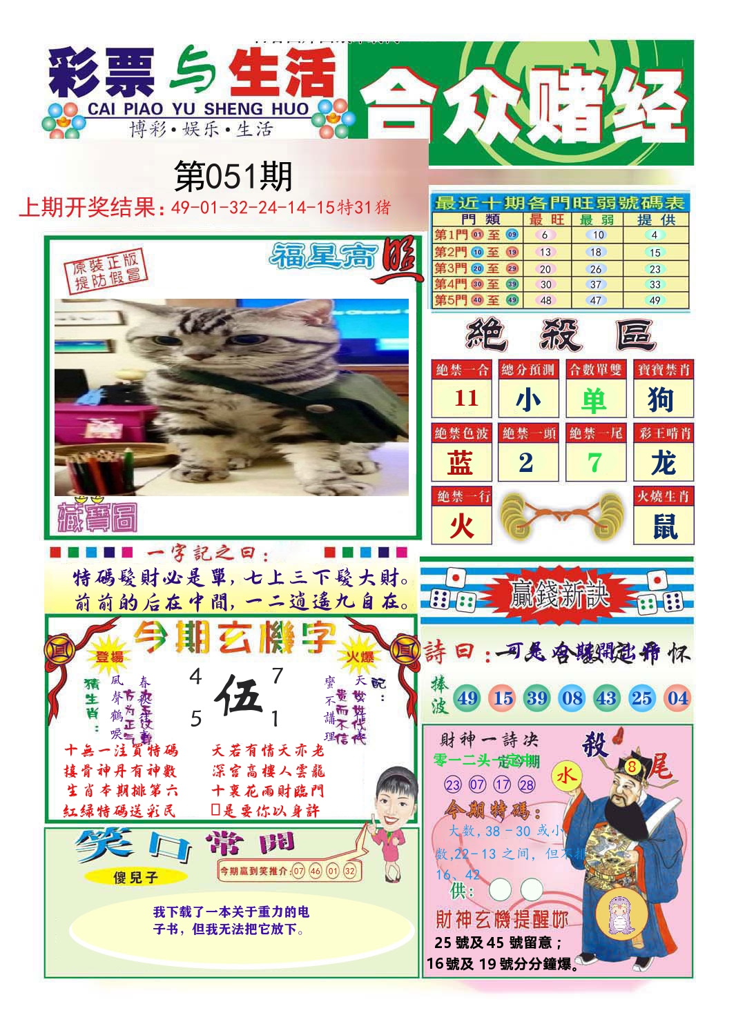 合众赌经 第51期