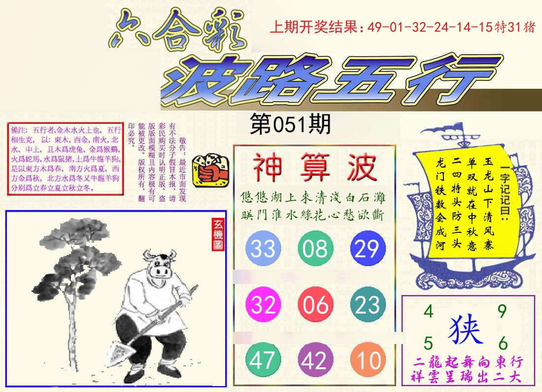 波路五行 第51期