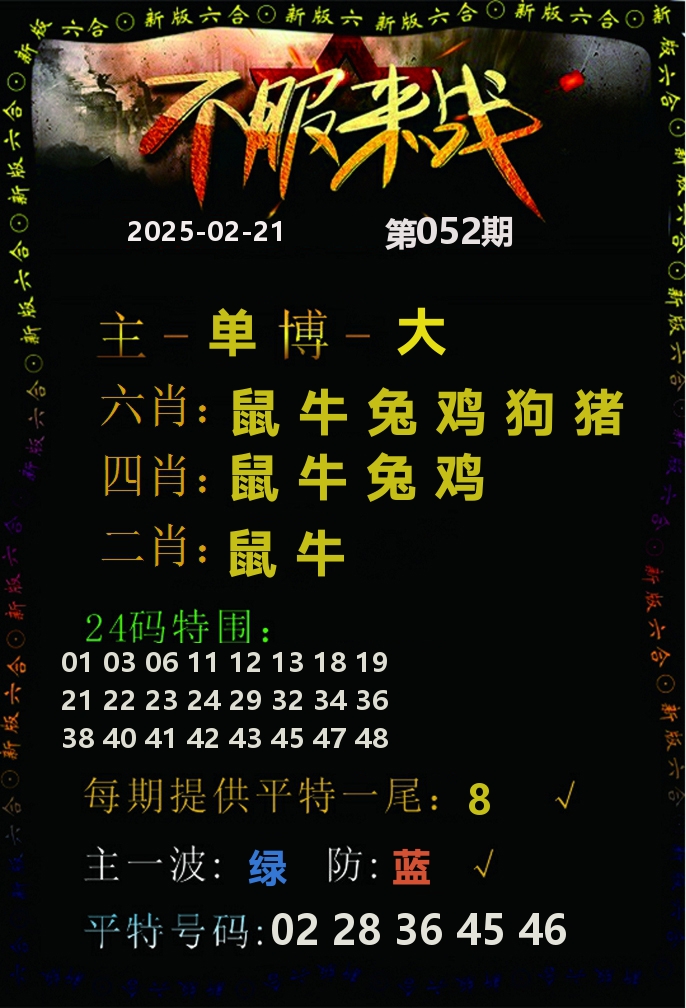 不服来战 第52期