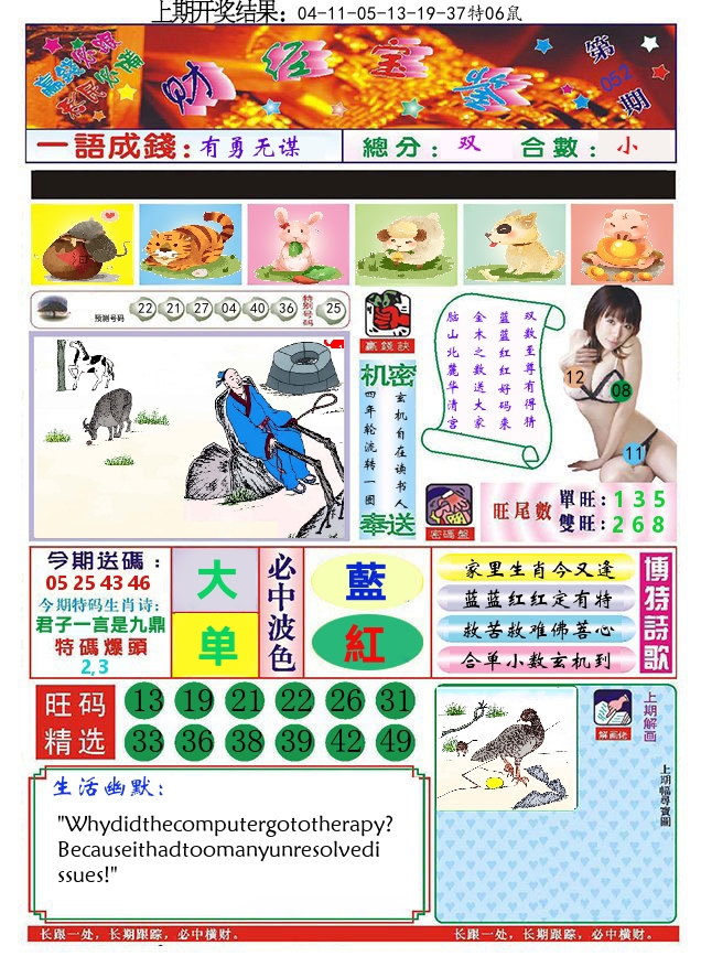 澳门财经宝鉴 第52期