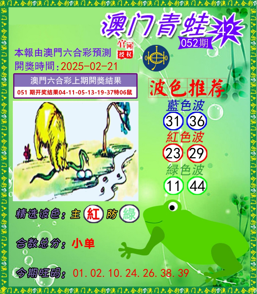青蛙系列42 第52期