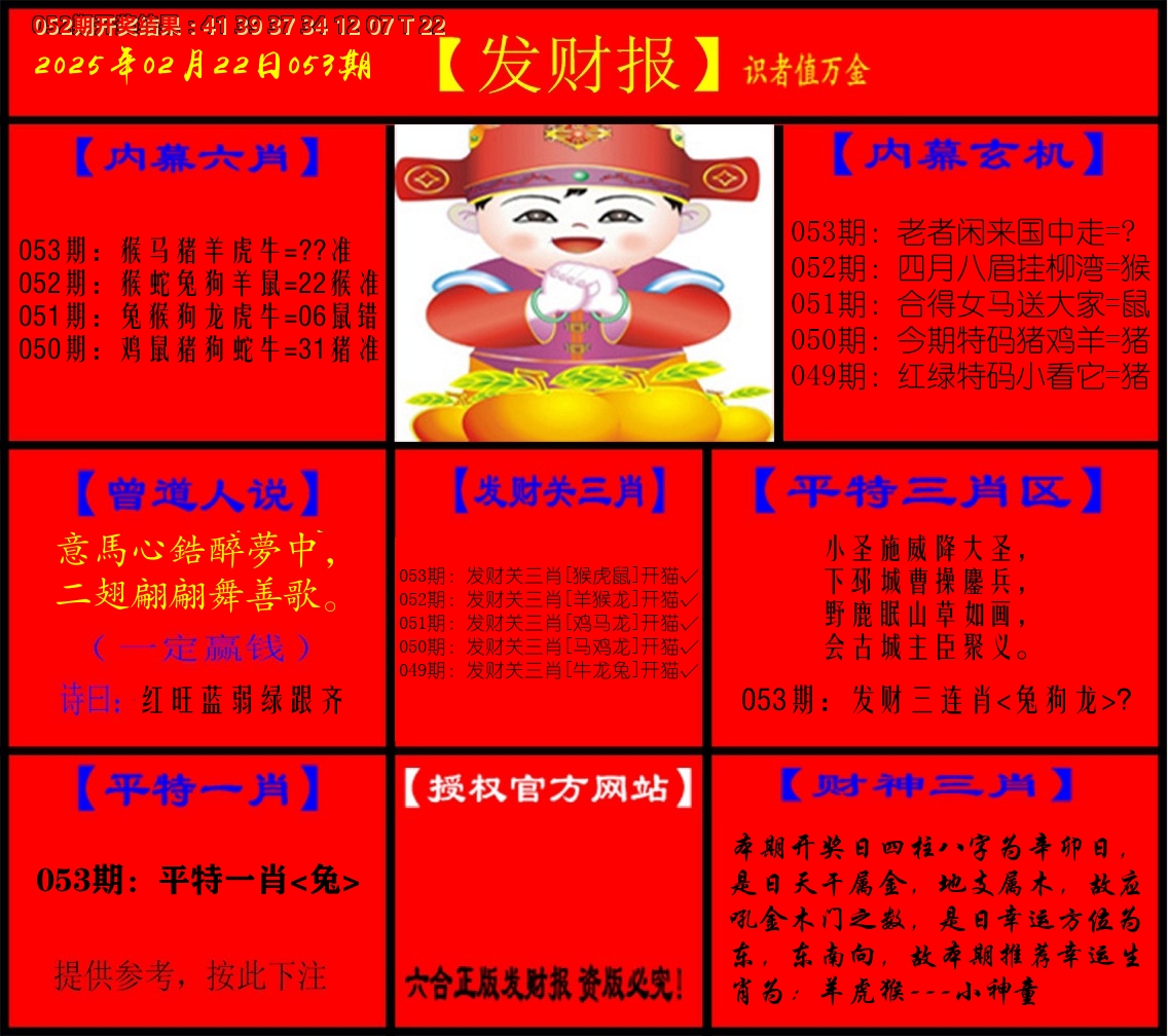 发财报 第53期