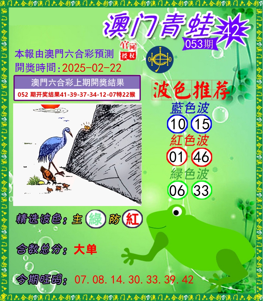 青蛙系列42 第53期