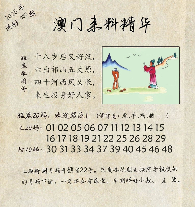 精华来料 第53期