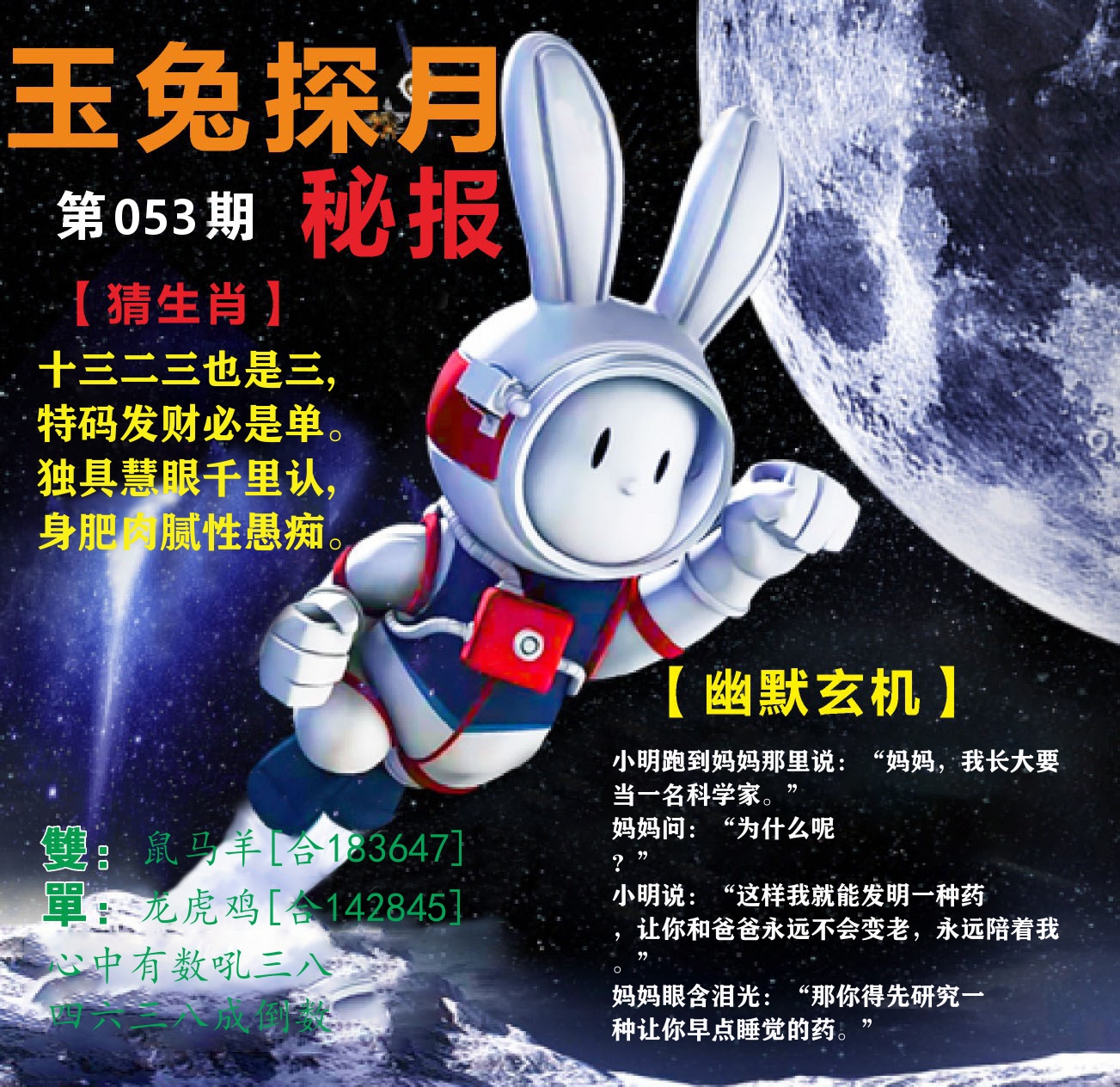 新粤彩F 第53期
