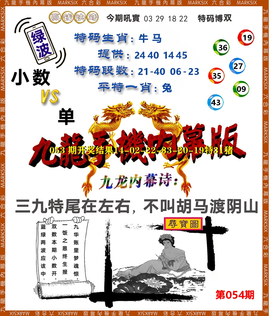 九龙手机内幕 第54期