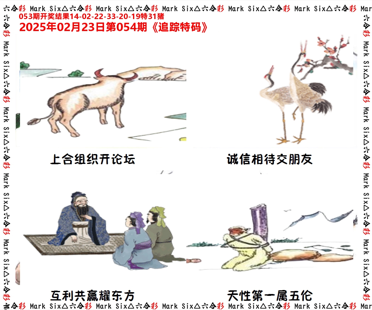 追踪特码 第54期
