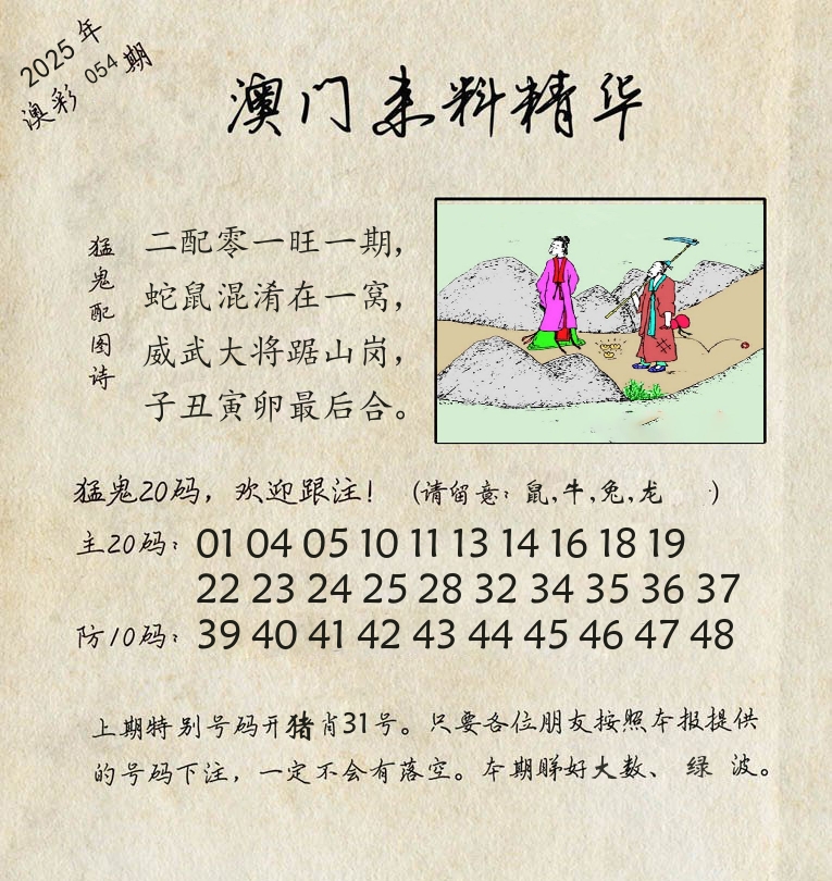 精华来料 第54期
