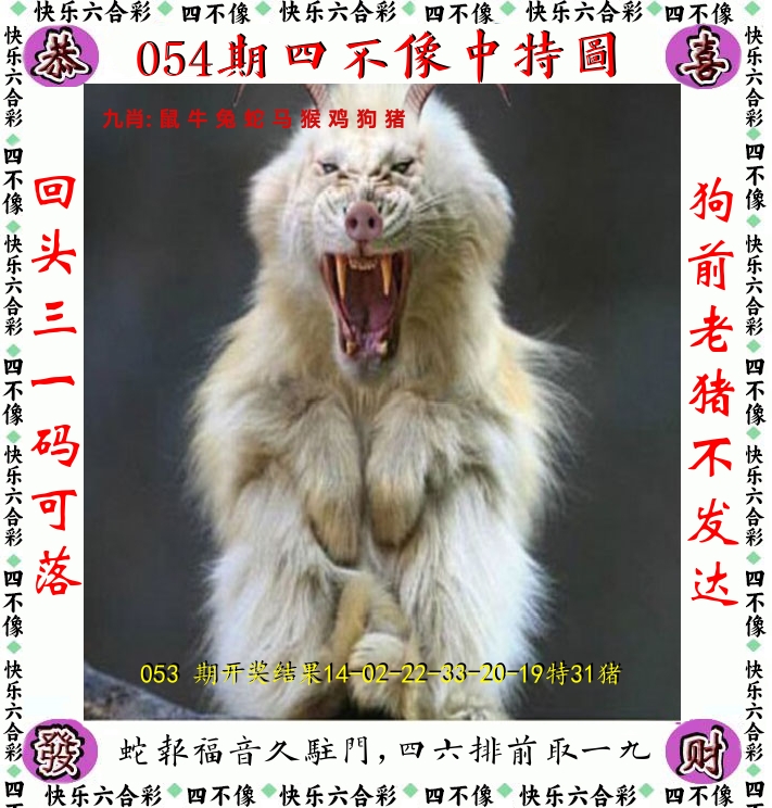 四不像 第54期