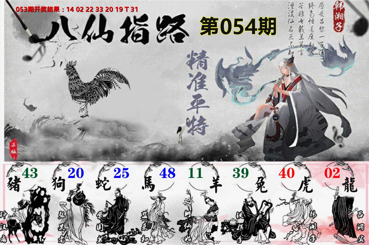 八仙指路 第54期