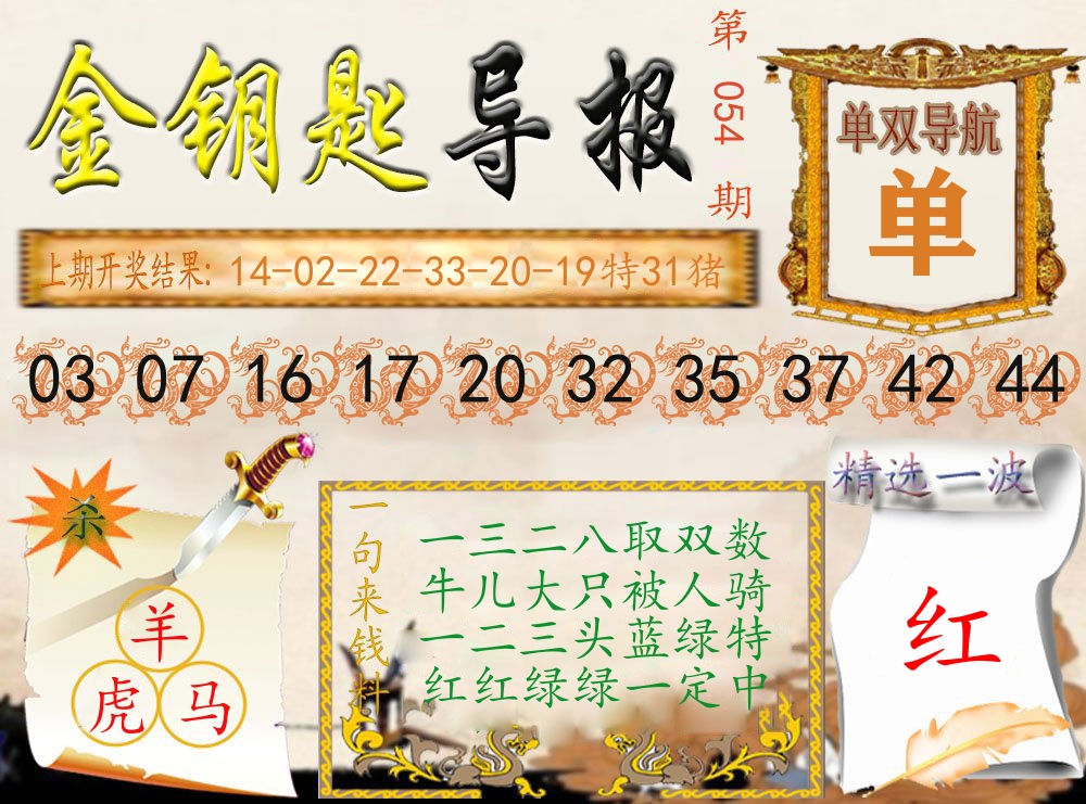 《金钥匙导报》 第54期