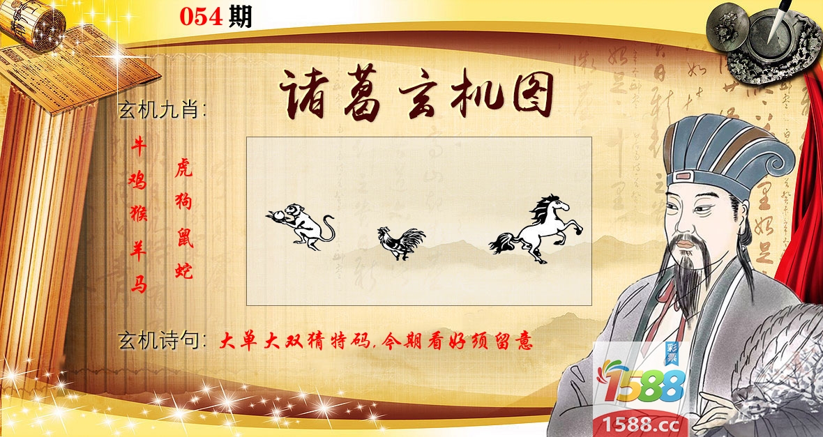 诸葛玄机图 第54期