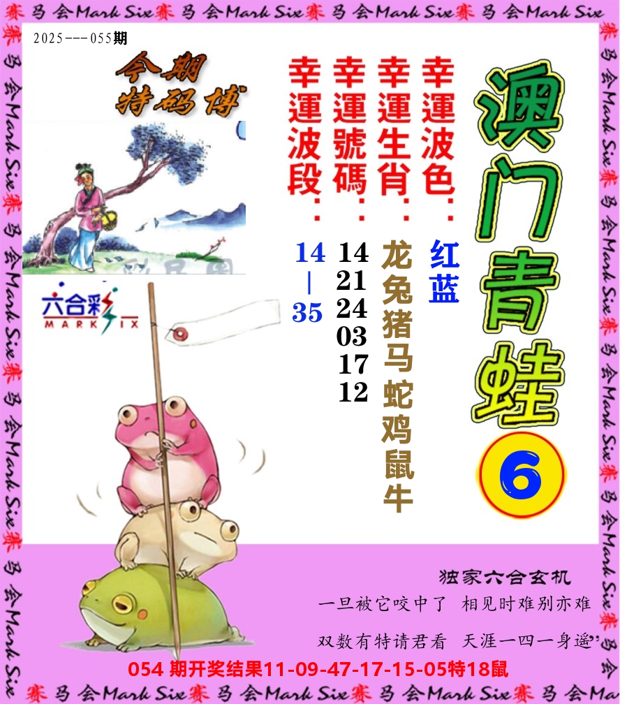 青蛙系列6 第55期