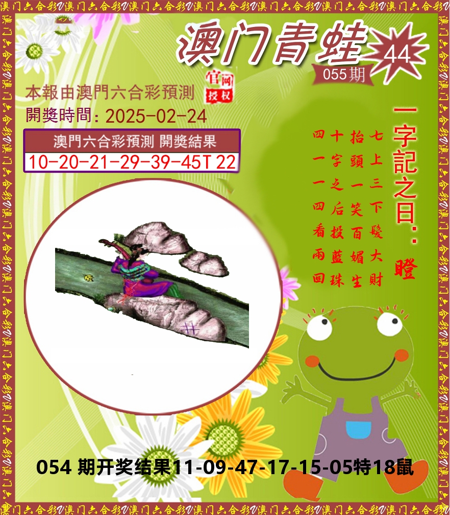 青蛙系列44 第55期