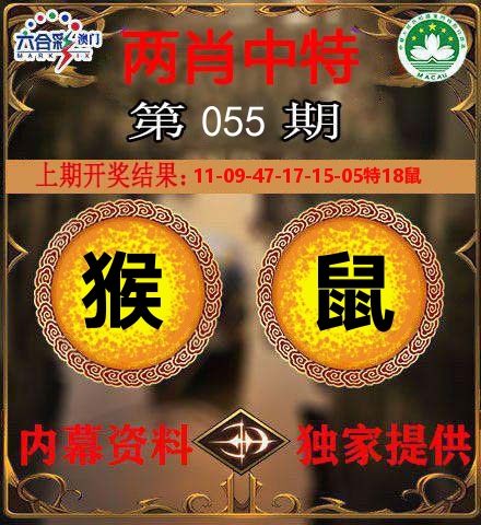 两肖中特 第55期