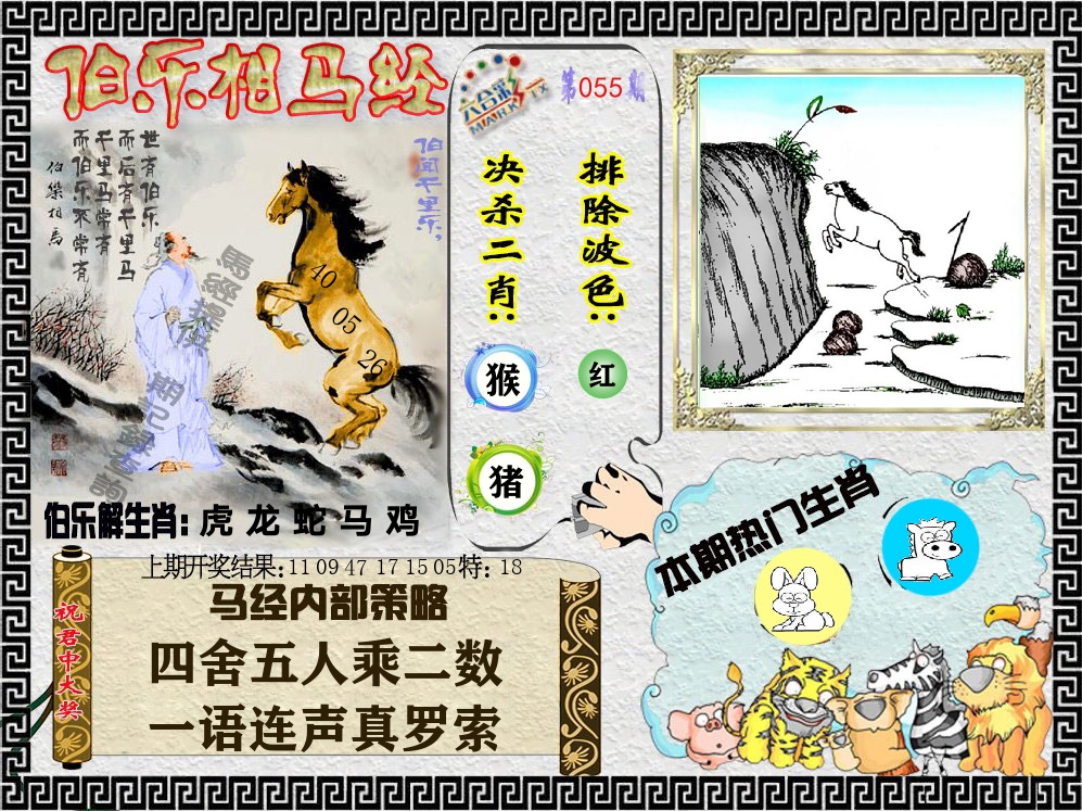 伯乐相马经 第55期