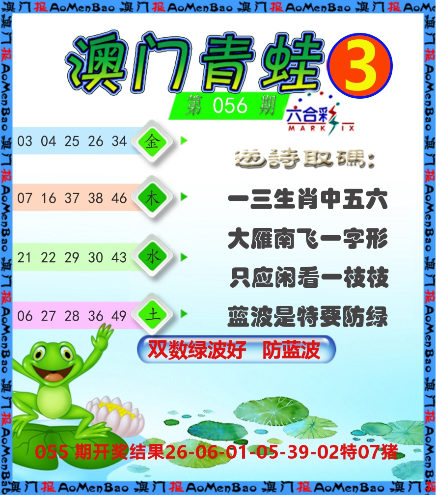 青蛙系列3 第56期