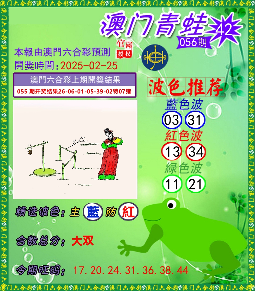 青蛙系列42 第56期
