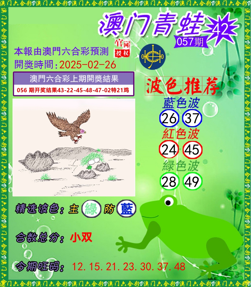 青蛙系列42 第57期