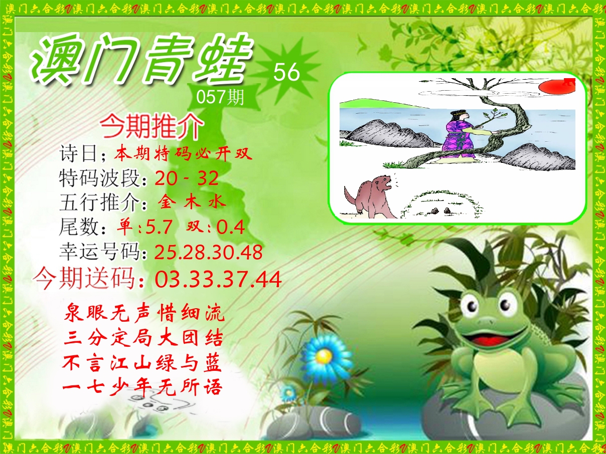 青蛙系列56 第57期