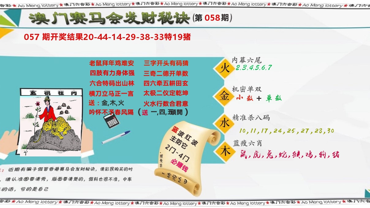 发财秘诀 第58期