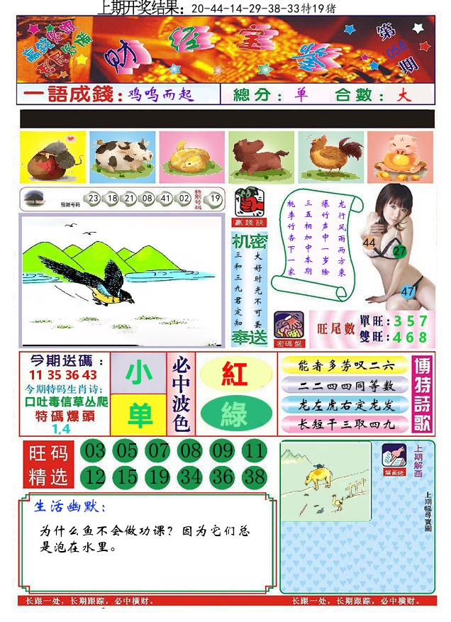 澳门财经宝鉴 第58期