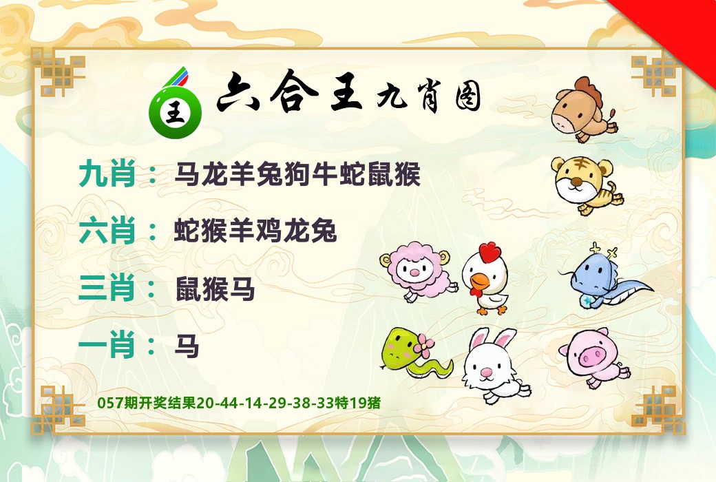 六合王九肖图 第58期
