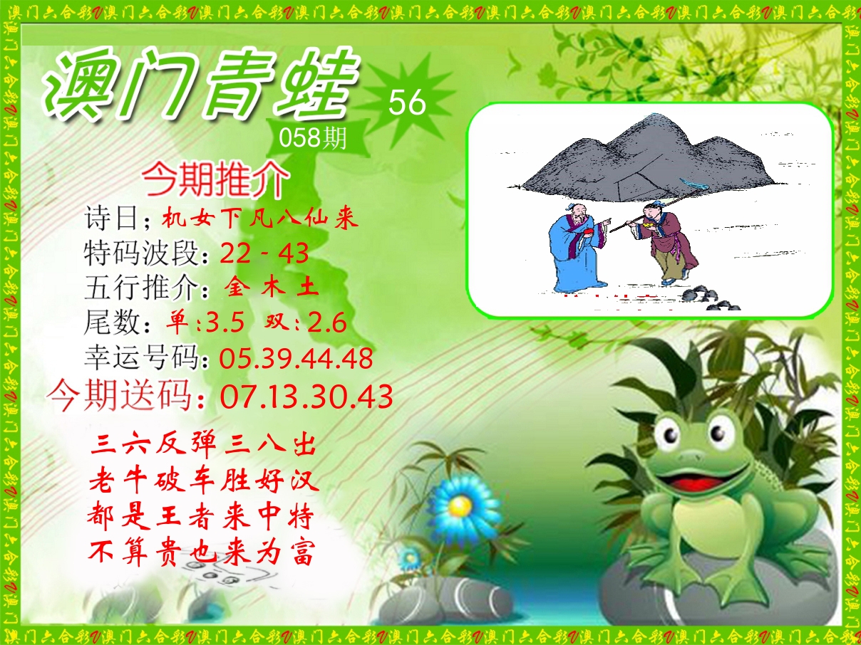 青蛙系列56 第58期