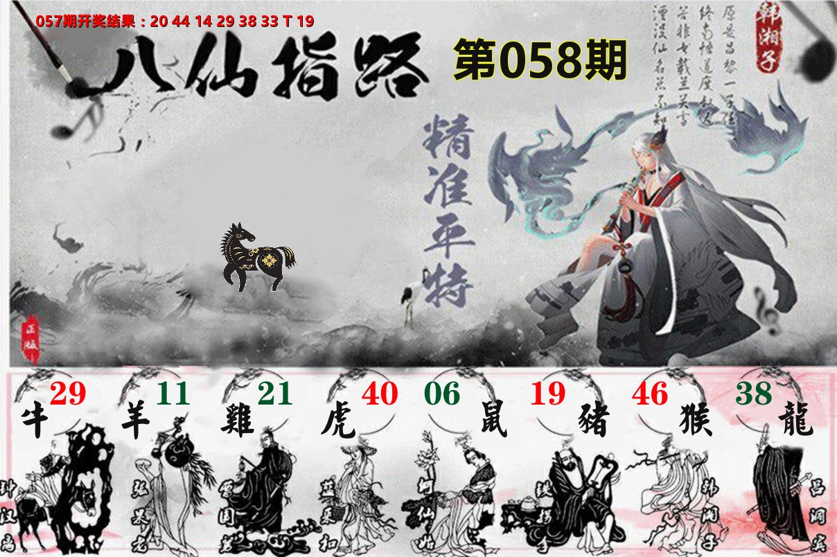 八仙指路 第58期