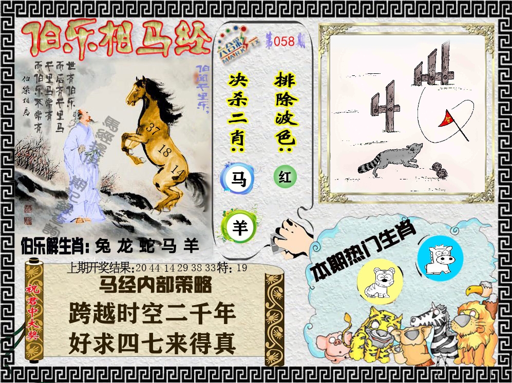 伯乐相马经 第58期