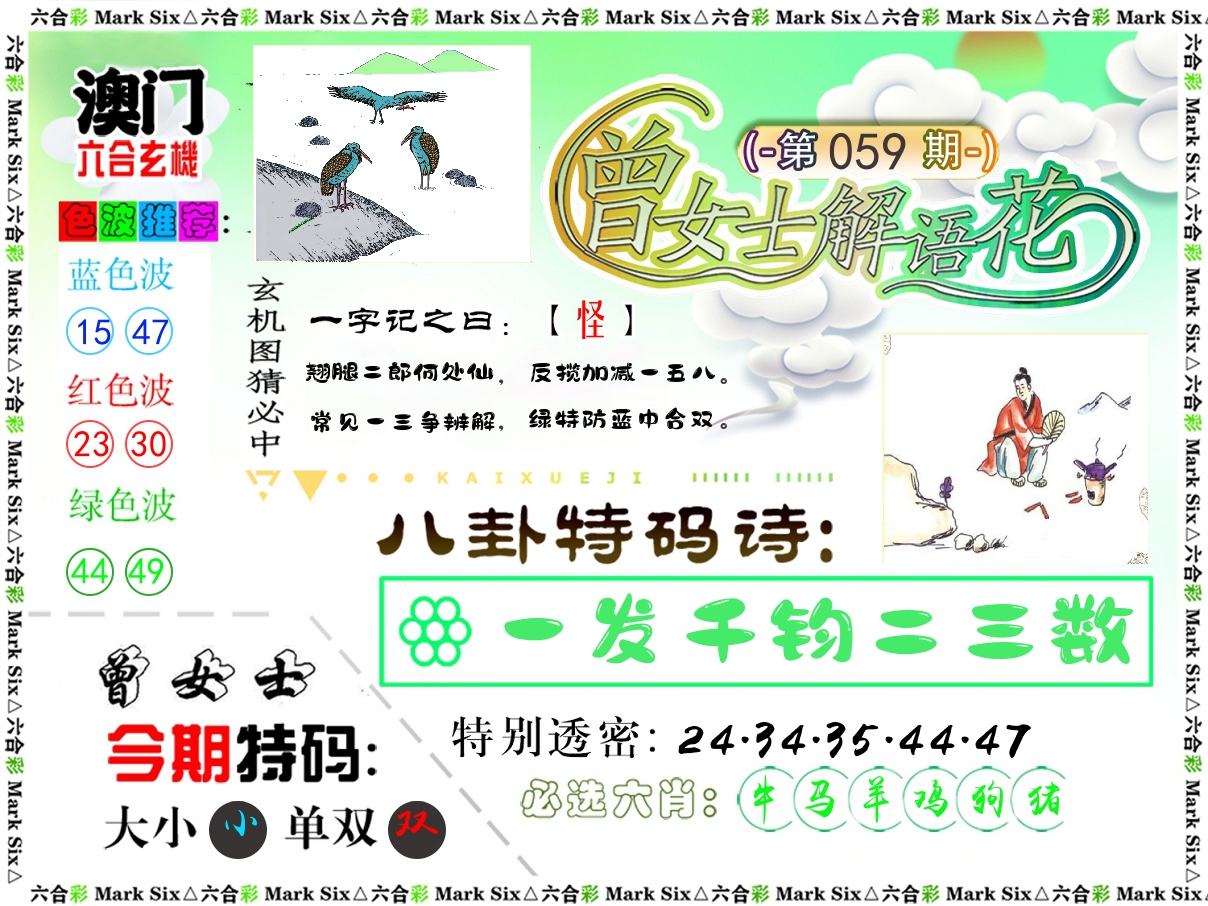 曾女士解语花 第59期