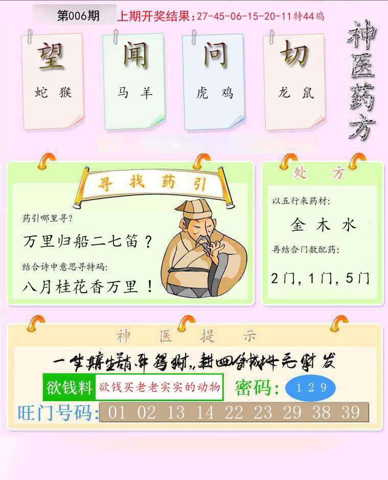 神医药方 第6期