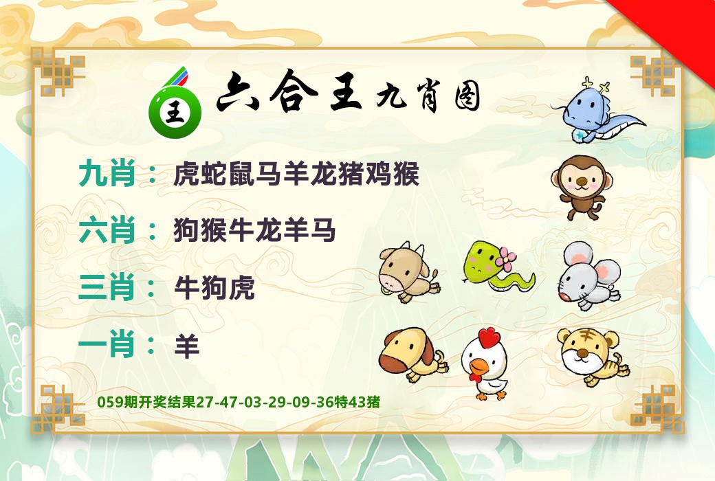 六合王九肖图 第60期
