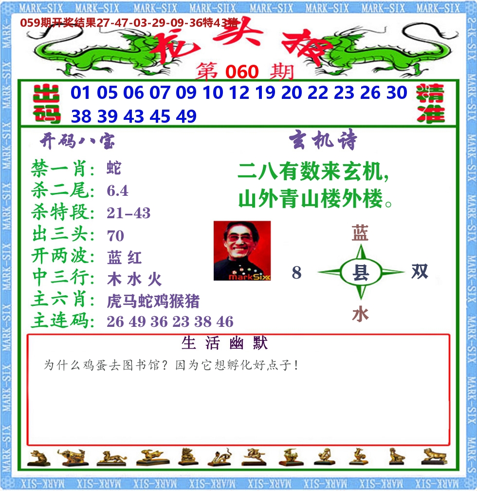 澳门龙头报 第60期
