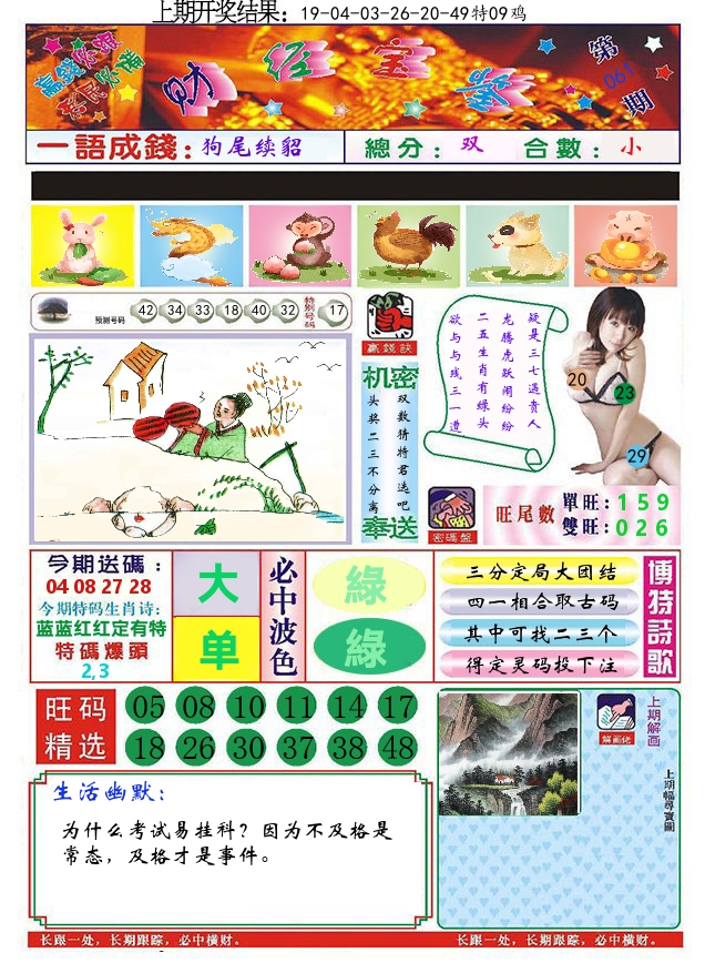 澳门财经宝鉴 第61期