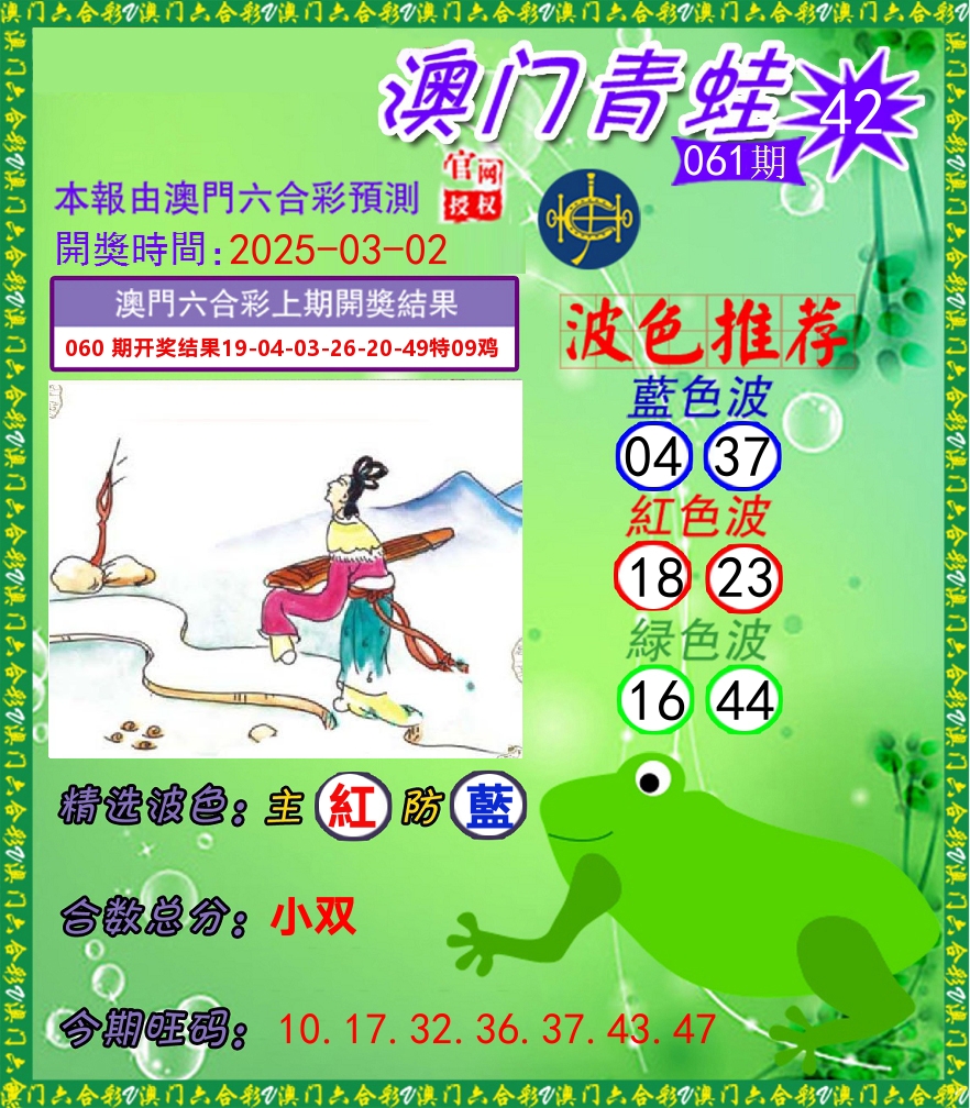 青蛙系列42 第61期
