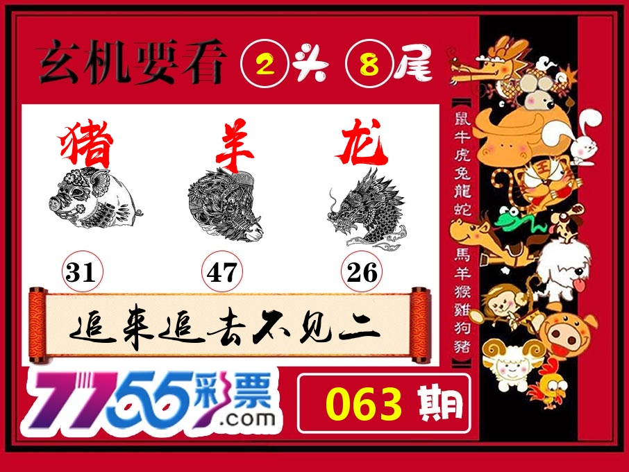 玄机要看 第63期